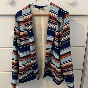 Cruel Girl Striped Blazer